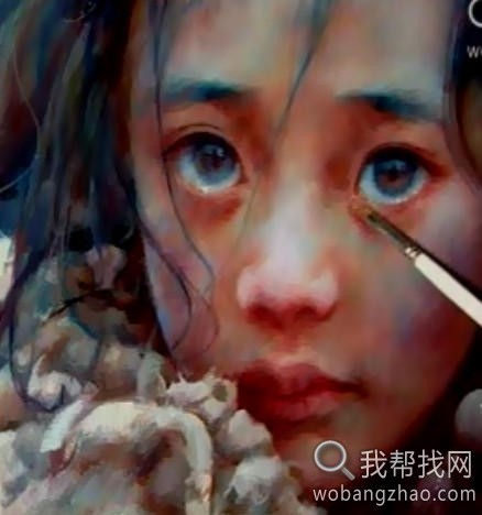艾轩油画西藏女孩5.jpg