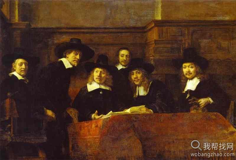 Rembrandt - The Syndics of the Clothmakers' Guild (The Staalmeesters).JPG