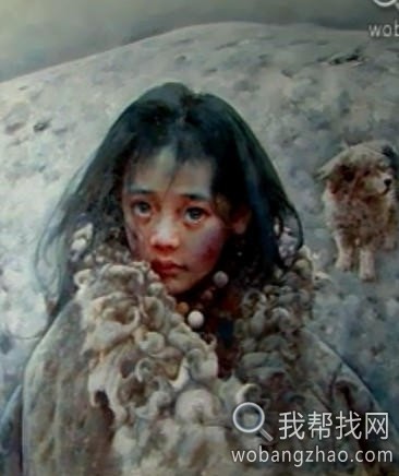 艾轩油画西藏女孩7.jpg