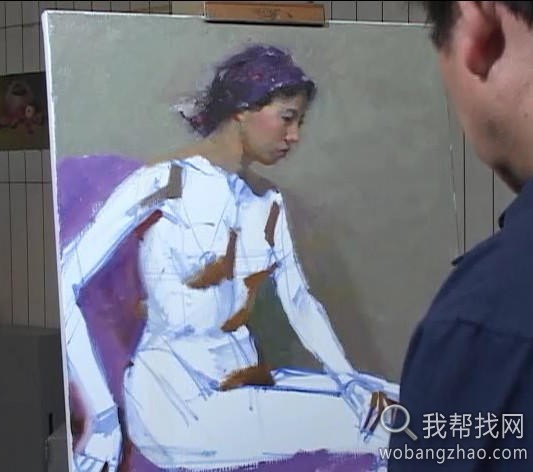 冉茂芹油画坐姿女人体2.jpg