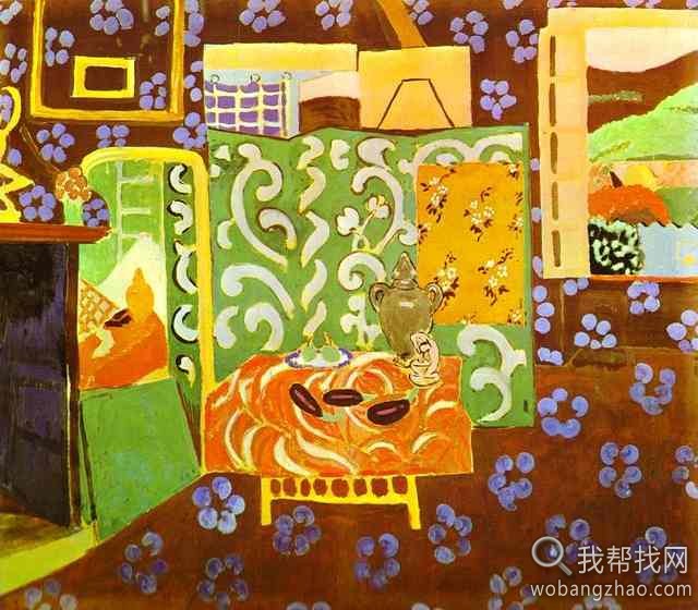 Henri Matisse - Interior in Aubergines.JPG