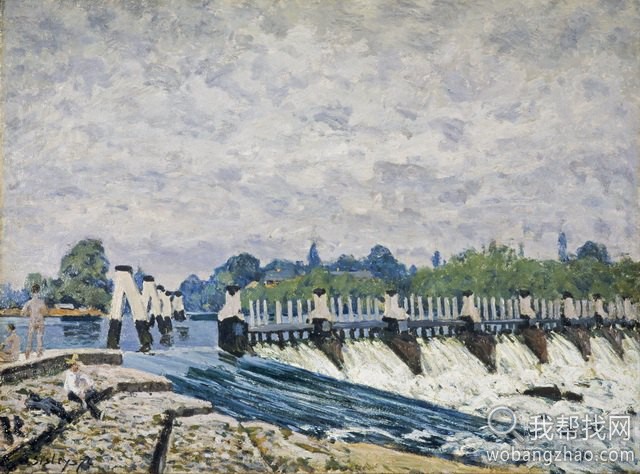 Alfred Sisley Molesey Weir2C Hampton Court .jpg