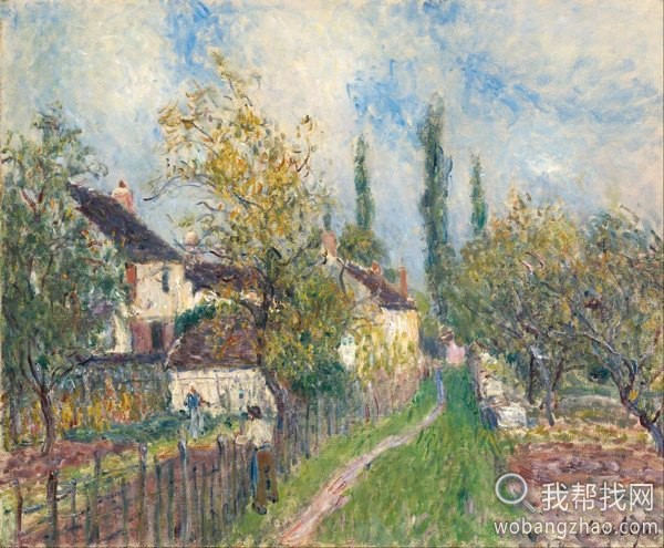 AlfredSisley-UnsentierauxSablons(ApathatLesSablons) .jpg